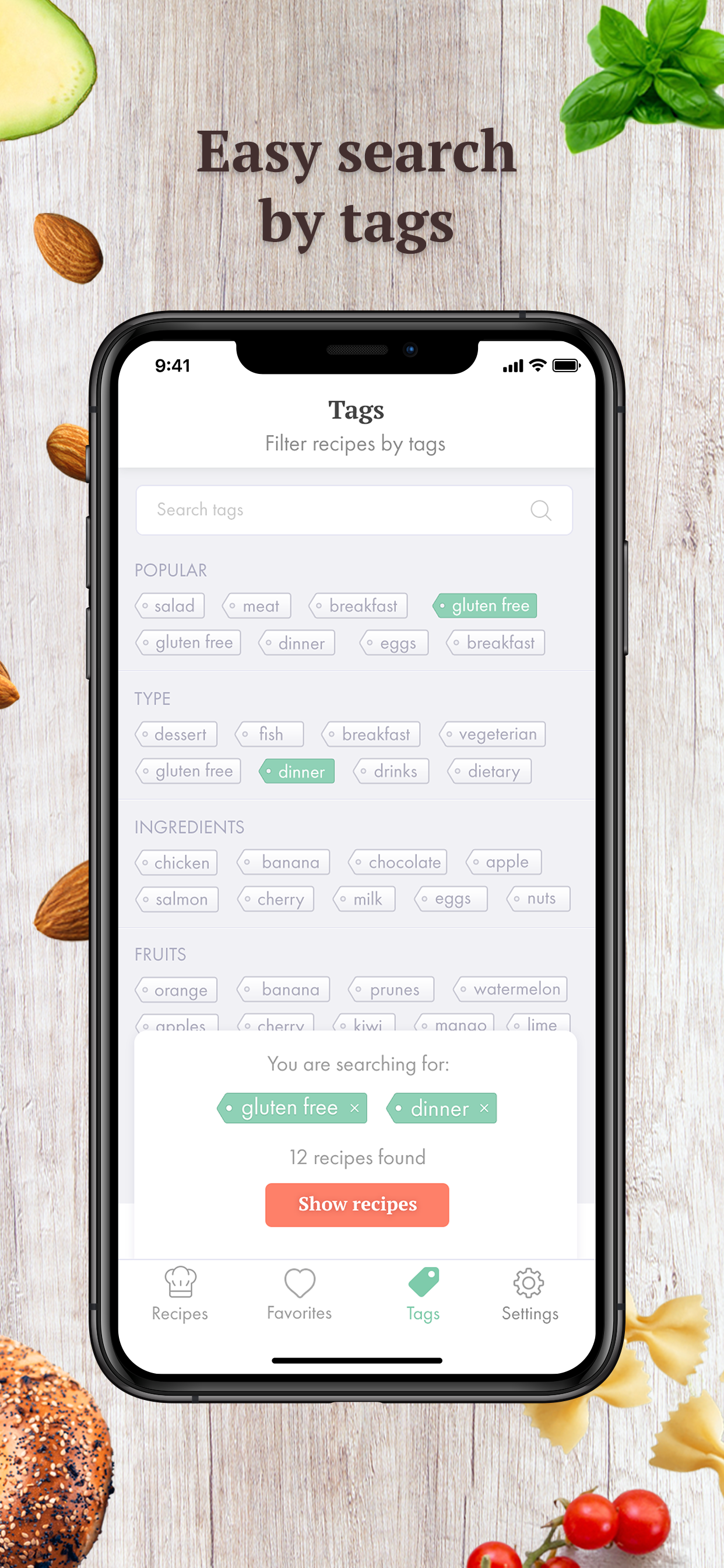Tasty food & Healthy nutrition screenshot 4