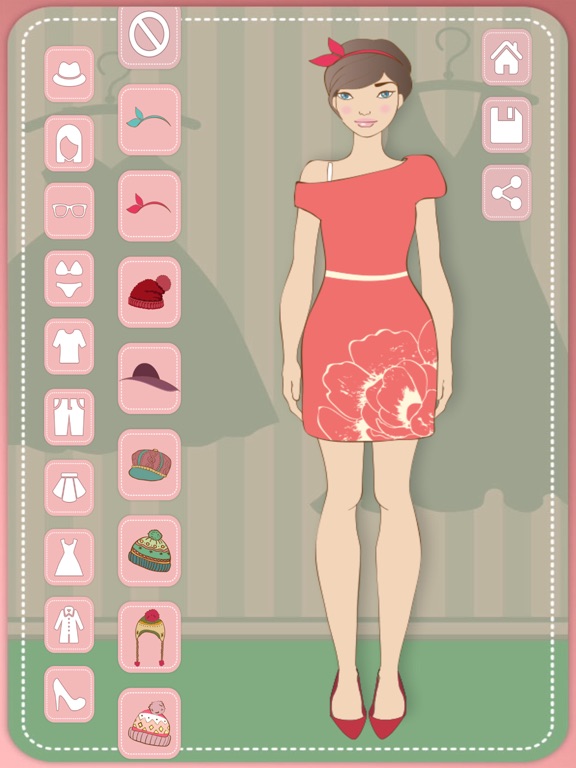 Dress up dolls & girls iPad screenshot