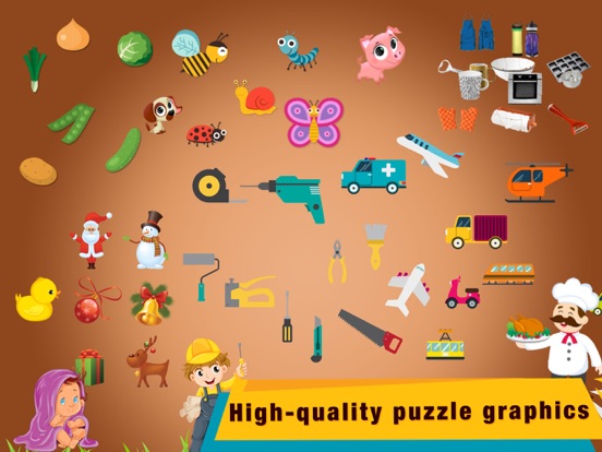 Screenshot #5 pour Shapes and Jigsaw Puzzle