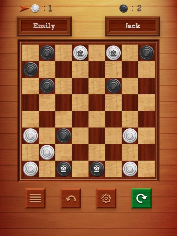 Checkers 2 Players: Online iPad screenshot 4 - Games app