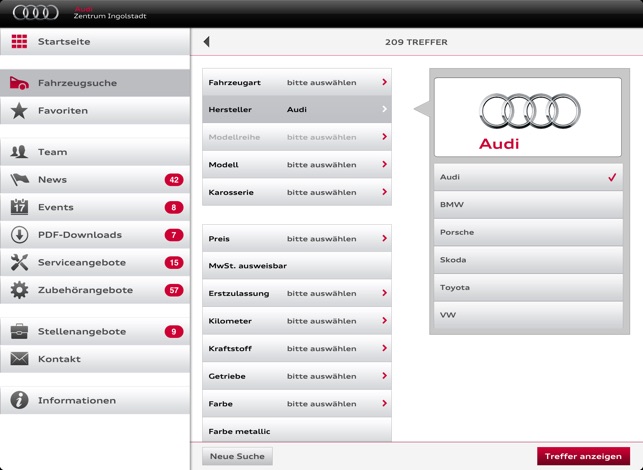 Audi Ingolstadt für iPad(圖3)-速報App