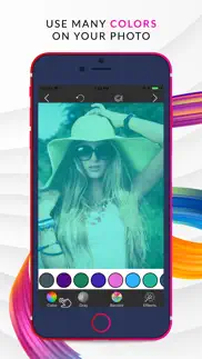 colour photo effect iphone screenshot 2