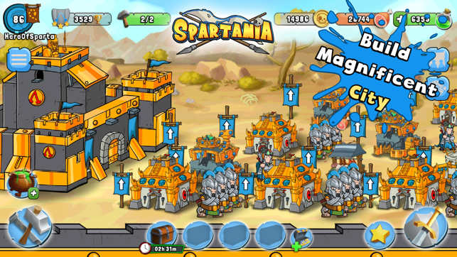 Spartania: Casual Strategy!(圖5)-速報App