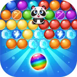 Bubble pop cat rescue match 3 puzzle app icon