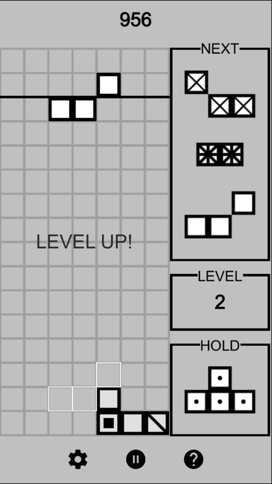 #3. Miniris - Drop Block Mini (iOS) Podle: Masaki Kanno