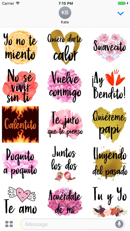 Despacito Spanish Love Stickers