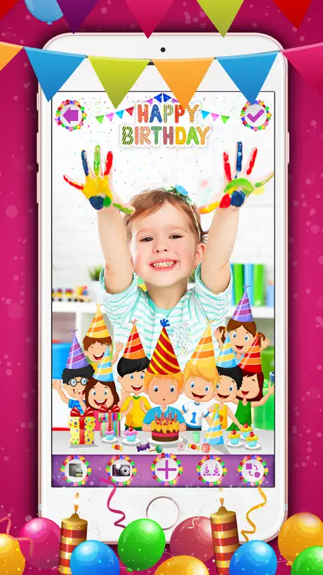 Birthday Photo Montage Frames