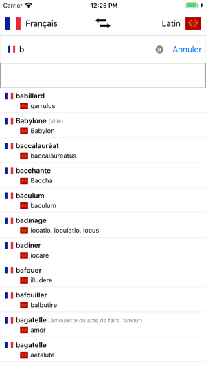Dictionnaire Latin-Français(圖5)-速報App
