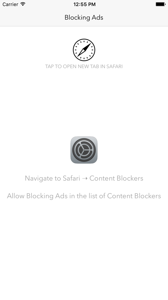 Blocking Ads