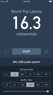 round trip latency meter iphone screenshot 1