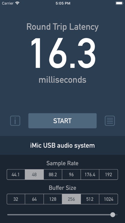 Round Trip Latency Meter