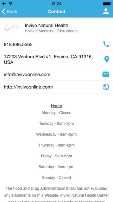 Screenshot #2 pour Invivo Natural Health