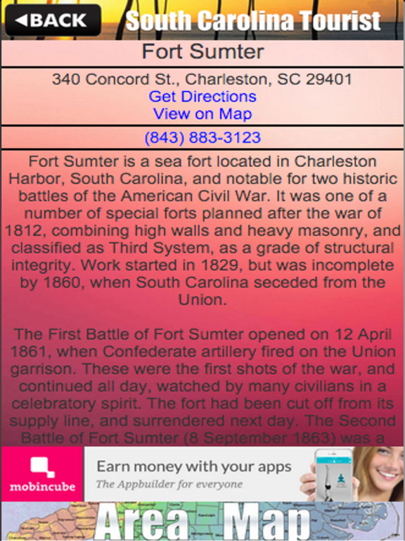 Screenshot #4 pour South Carolina Tourist Guide