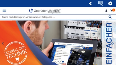 Limmert App screenshot 2