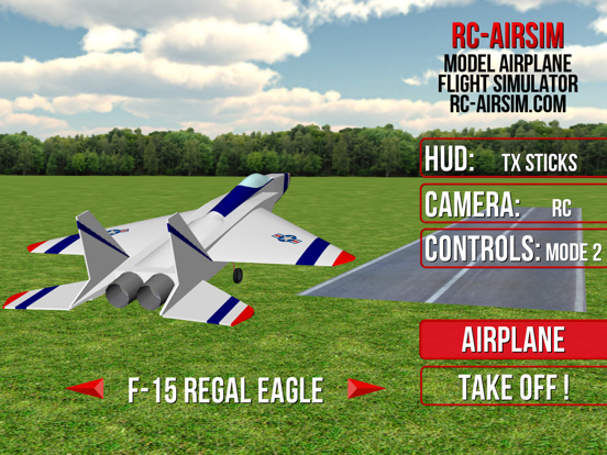 Screenshot #4 pour RC-AirSim Model Airplane Sim