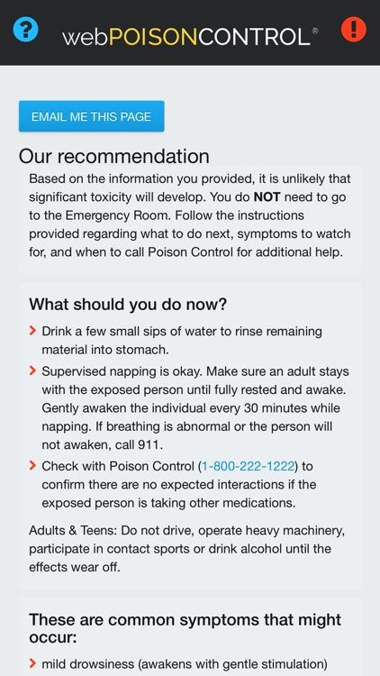 webPOISONCONTROL® Poison App screenshot-3