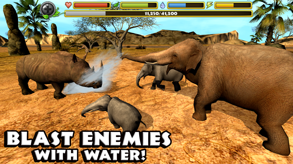#3. Elephant Simulator (iOS) 来自: Gluten Free Games