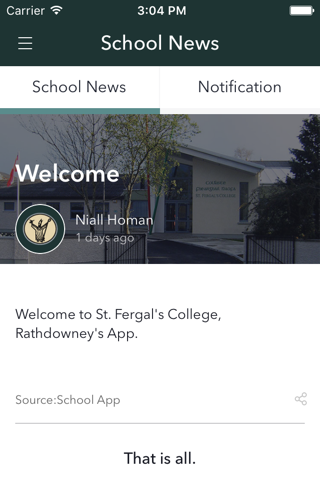 St. Fergal’s Rathdowney screenshot 2