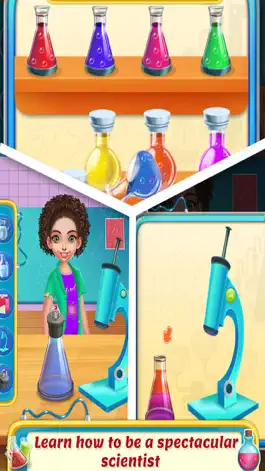 Game screenshot Science Experiments Lab - Scientist Girl apk