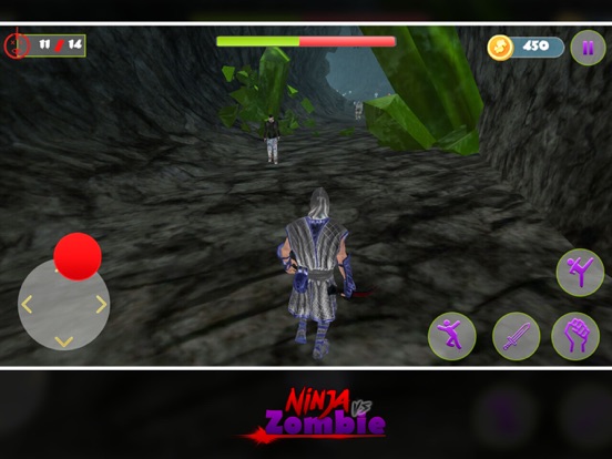 Screenshot #4 pour Dead Mines Ninja & Zombie Rush