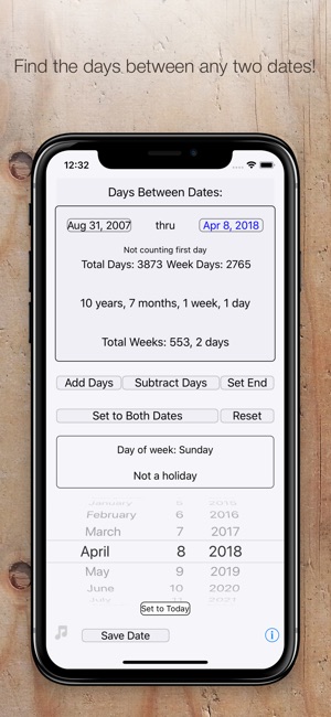 Between Dates