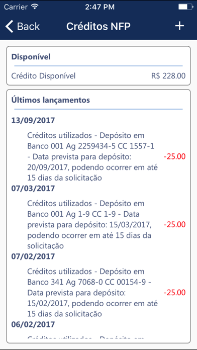 Nota Fiscal Paulista Screenshot