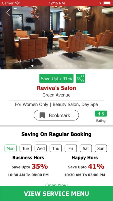 Salontrip screenshot 3