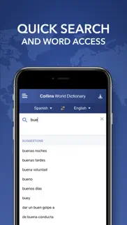collins world dictionary iPhone Captures Décran 2