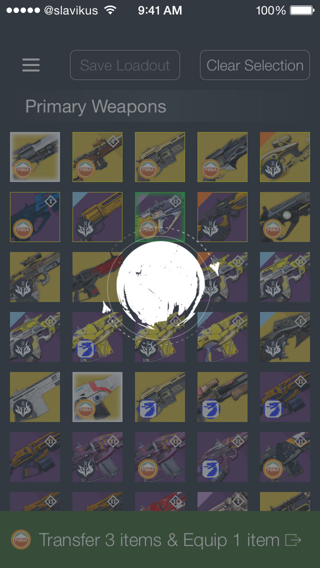 Loadouts for Destiny