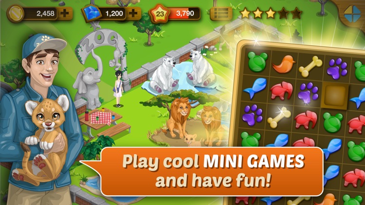 Happy Zoo - Wild Animals screenshot-3