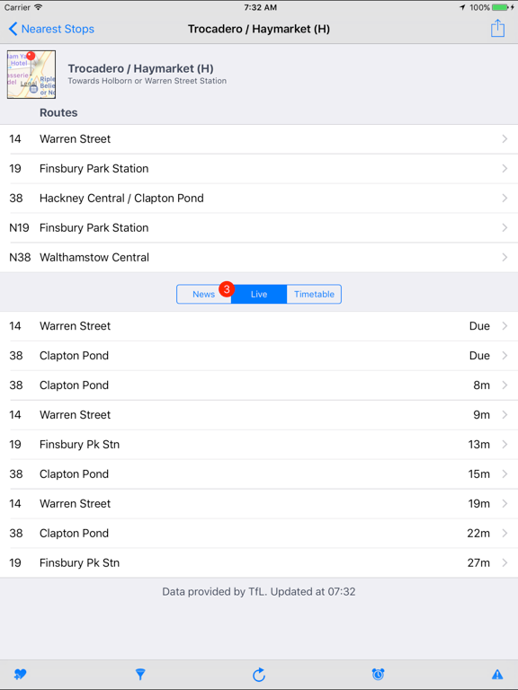 Screenshot #5 pour BusMate London Lite