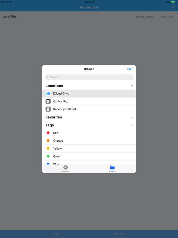 Screenshot #6 pour DocsTextEdit