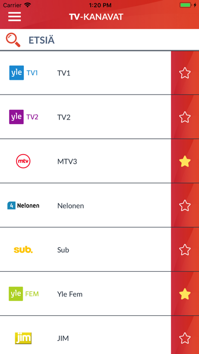 How to cancel & delete TV-Ohjelmat Suomi (FI) from iphone & ipad 1