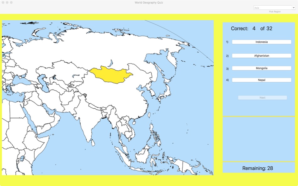 World Geography Quiz - 1.0 - (macOS)