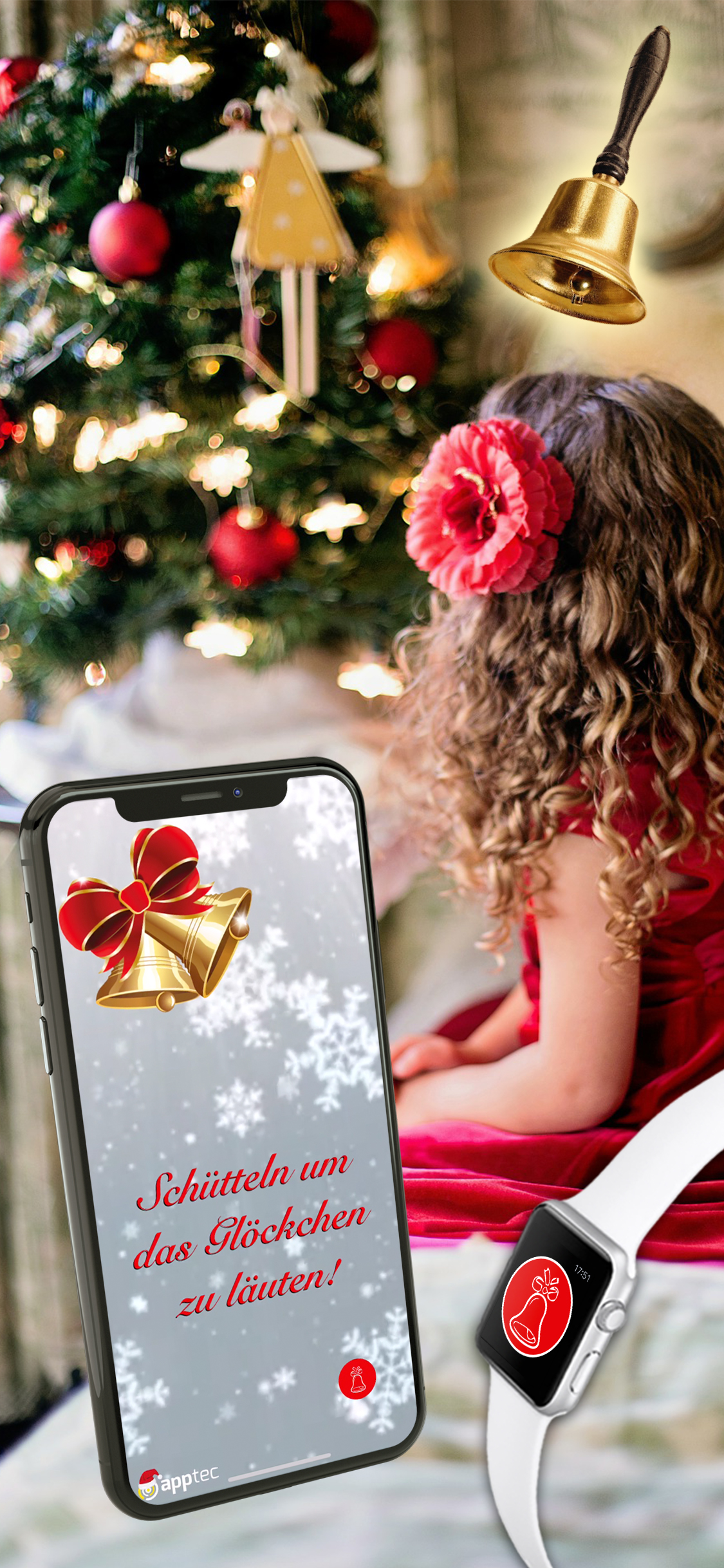 Weihnachtsglöckchen Christkind