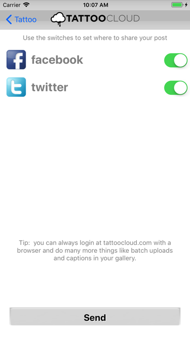 Screenshot #3 pour TattooCloud