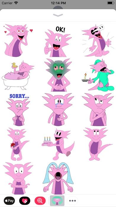 Sparky The Newt Stickers screenshot 3