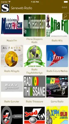 Screenshot 1 Live Senegal Radio Stations iphone