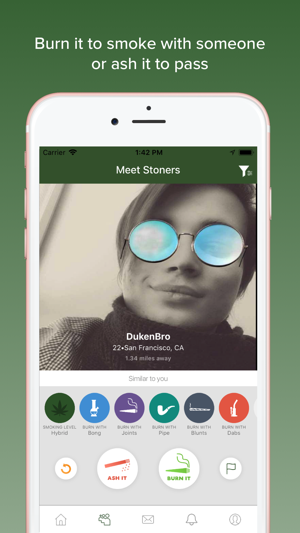 App for stoners to meet