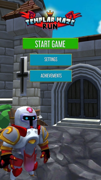 Screenshot #1 pour Templar Maze Run