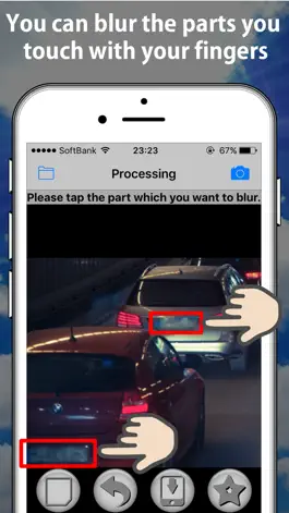 Game screenshot Partially blur photo effecter apk