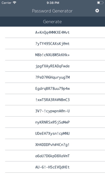 Automatic Password Generator