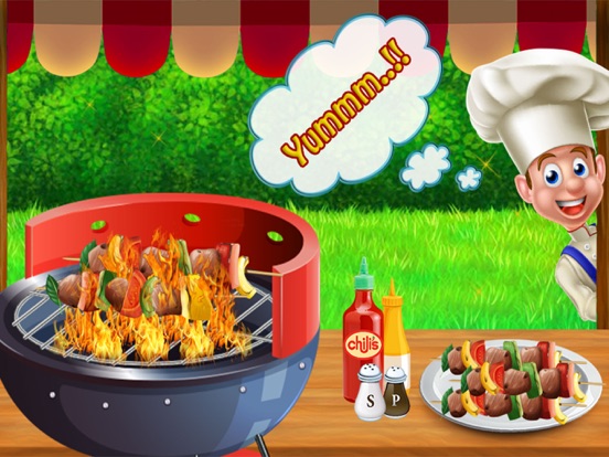 BBQ Recipes Maker Party Night iPad screenshot
