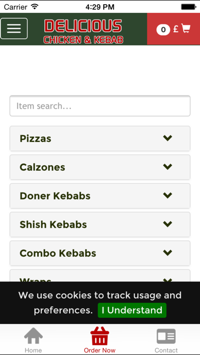 How to cancel & delete Delicious Chicken And Kebab from iphone & ipad 3