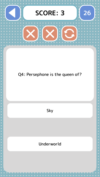 Greek Mythology Quiz - Game screenshot 4