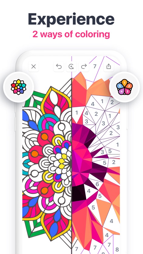 Tap & Color - Coloring book - tap-and-color-modes
