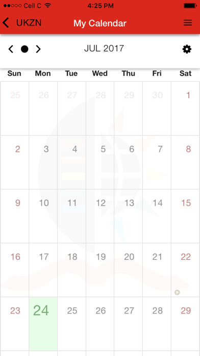 App screenshot