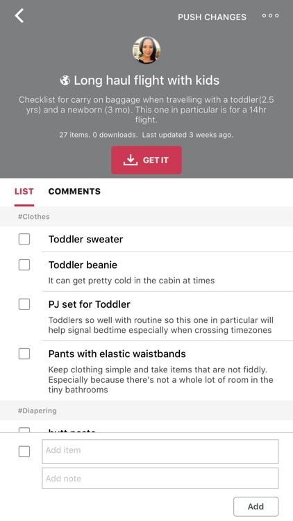 GetLists App