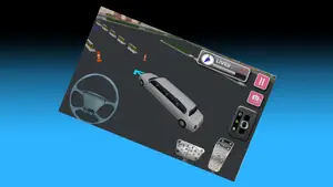 3D Limo Parking Simulator screenshot #2 for iPhone