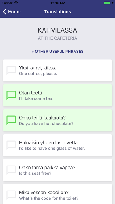 Suomipassi Screenshot
